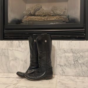 Frye Melissa button riding boot